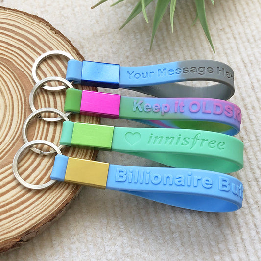 Are custom silicone keychains eco-friendly?