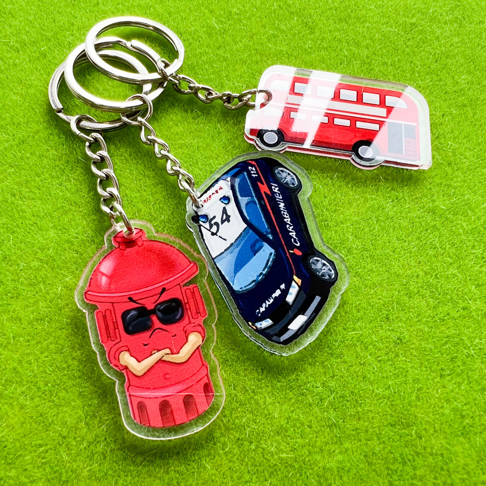 Custom Printed Acrylic Keychain