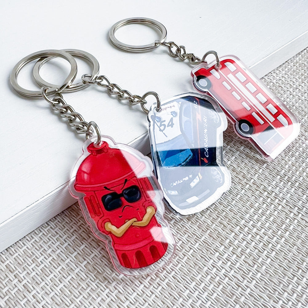 Custom Printed Acrylic Keychain