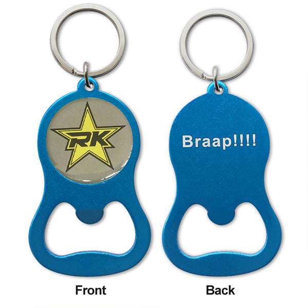 Custom Bottle Opener Keychain-Aluminium