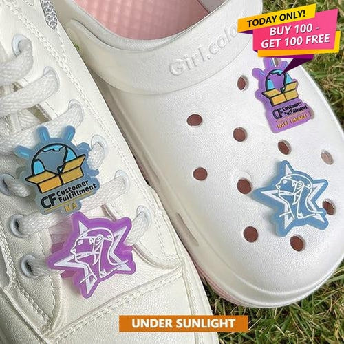 Custom UV-Reactive Versatile Shoe Charms