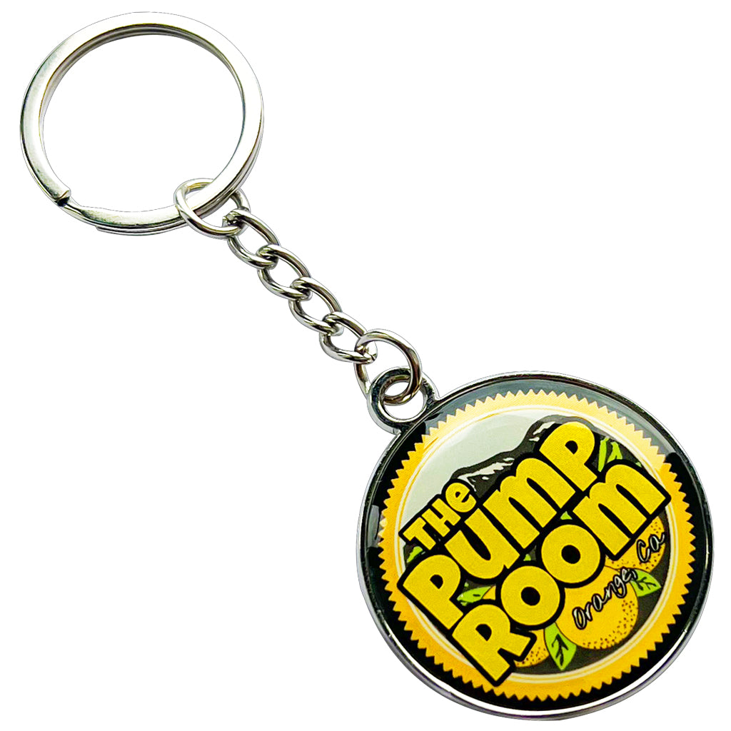 Custom Double-Sided  Doming Metal Keychain