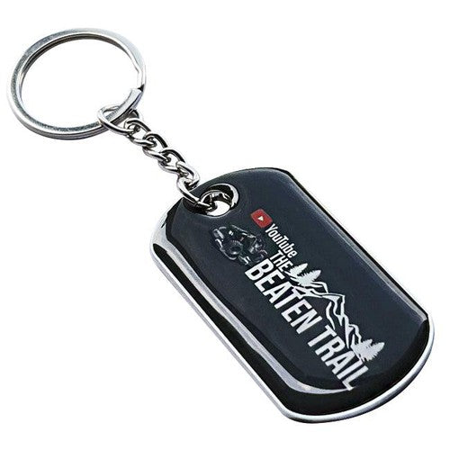 Custom Metal Dog Tag Keychain