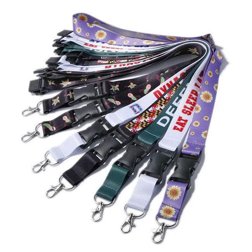 Custom Breakaway Detachable Sublimation Lanyards