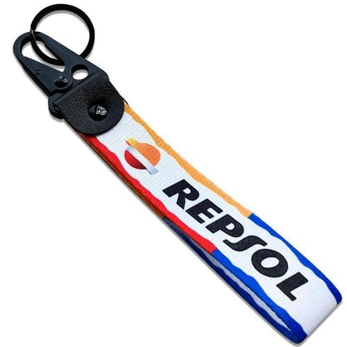 Custom Polyester Strap Keychain with Hook