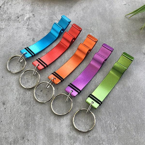 Custom Crab Aluminum Bottle Opener Keychain-Medium