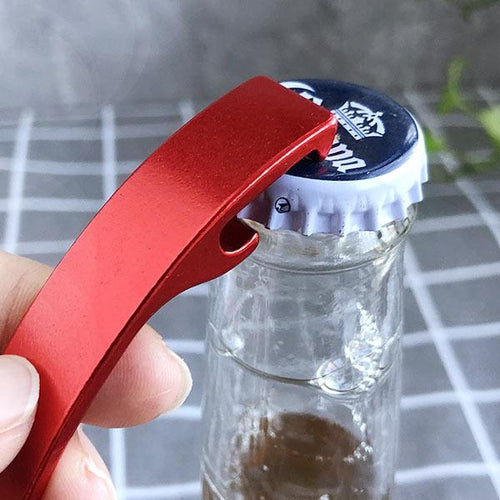 Custom Crab Aluminum Bottle Opener Keychain-Medium