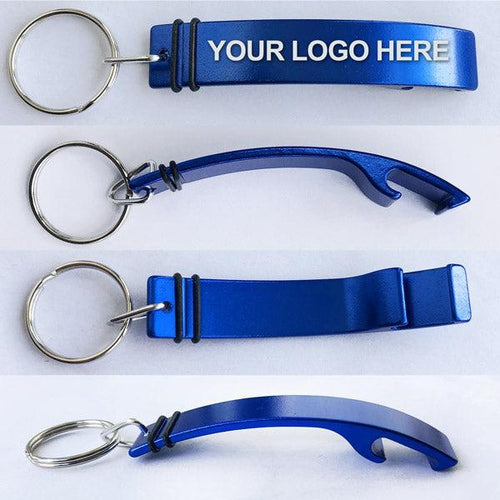 Custom Crab Aluminum Bottle Opener Keychain-Medium