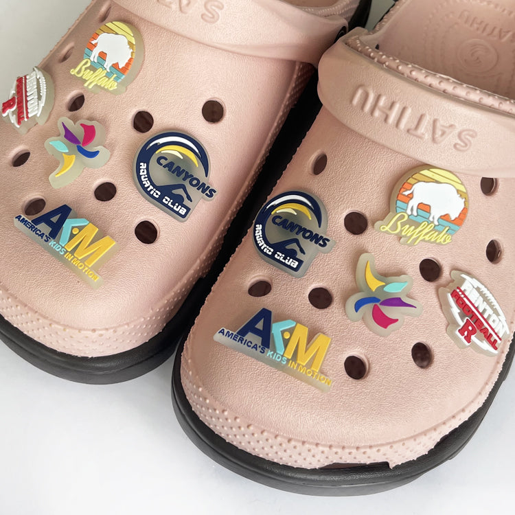 Glow-in-the-Dark Custom Clog Charms