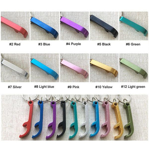 Custom Crab Aluminum Bottle Opener Keychain-Small