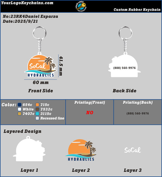 CUSTOM RUBBER KEYCHAIN-23RK4Daniel Esparza250920