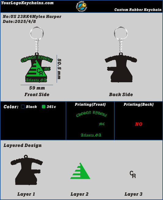 CUSTOM RUBBER KEYCHAIN-23RK4Myles Harper250408