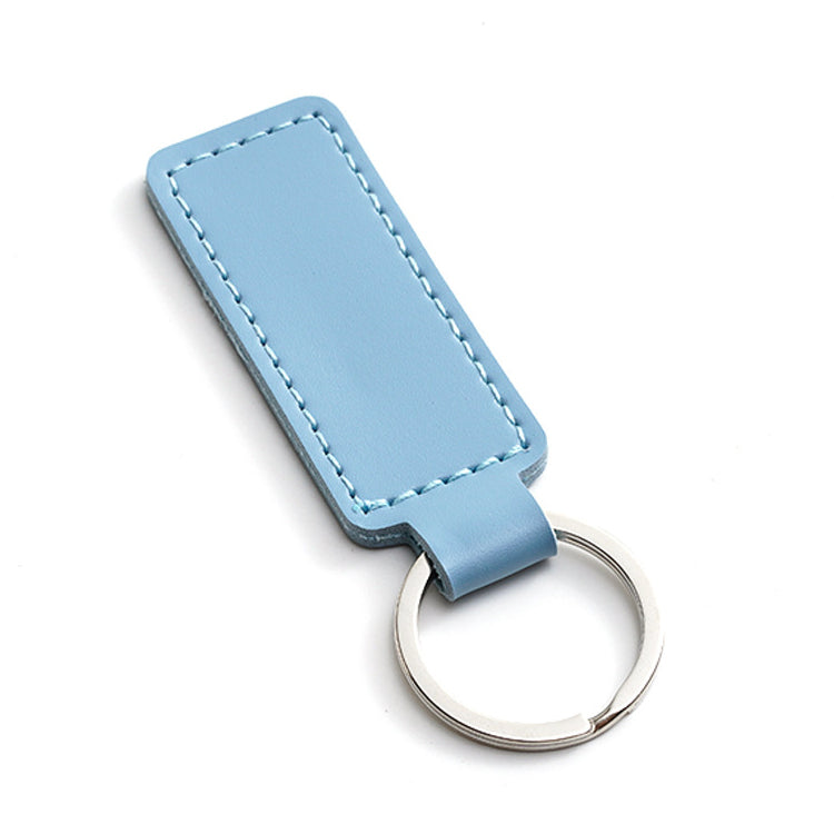 Custom Leather Keychains - Rectangular