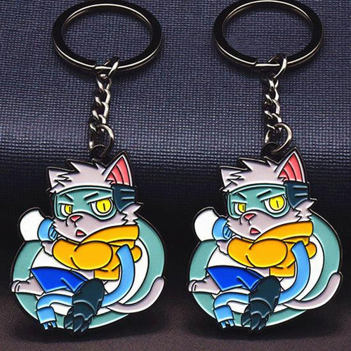 Custom Metal Keychains-Enamel