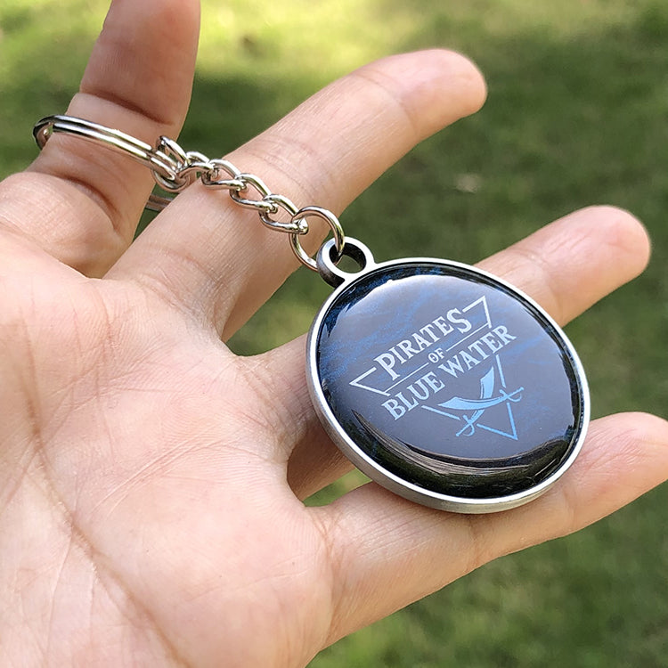 Custom Double-Sided  Doming Metal Keychain