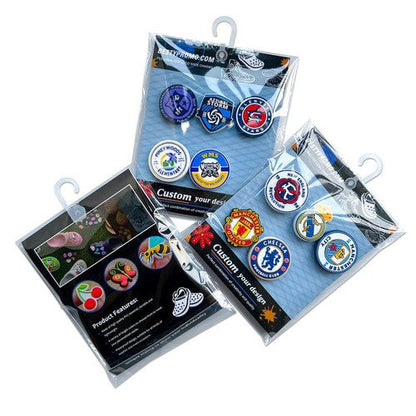 Custom Logo Clog Charms - Set of 5