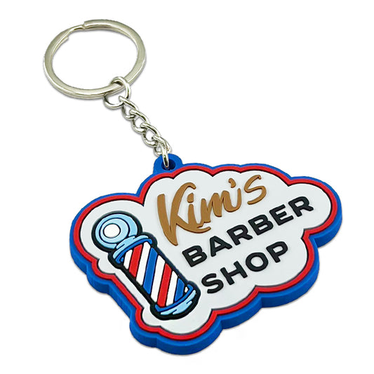 Custom Rubber Keychains-Regular