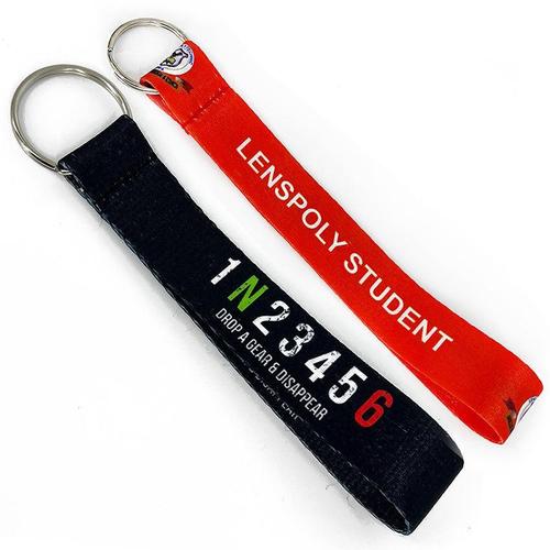 Custom Polyester Strap Keychain