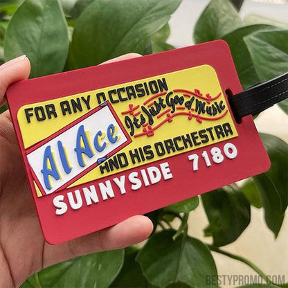 Custom Rubber Luggage Tag-Besty Promo