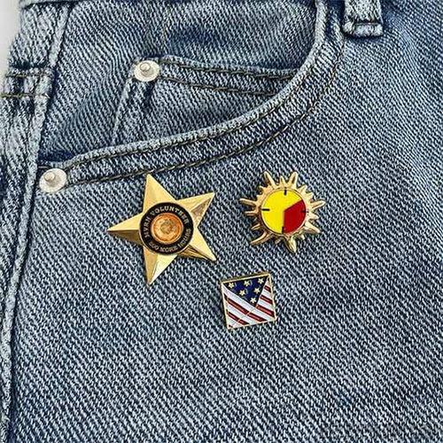 Custom Zinc Badge-Besty Promo