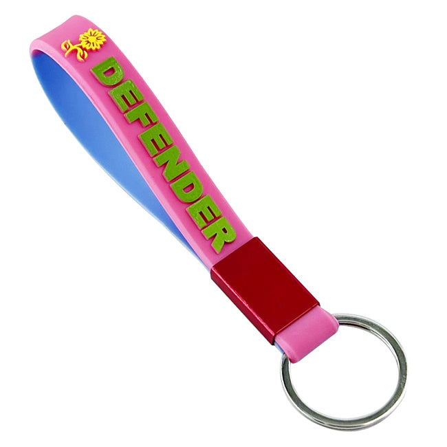 Custom Silicone Wristband Keychains