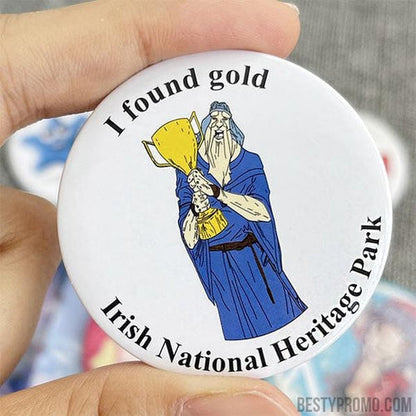 Custom Tinplate Button-Besty Promo