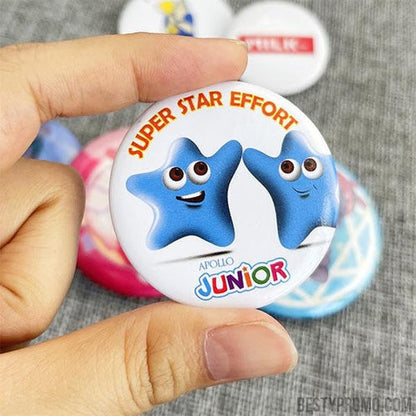 Custom Tinplate Button-Besty Promo