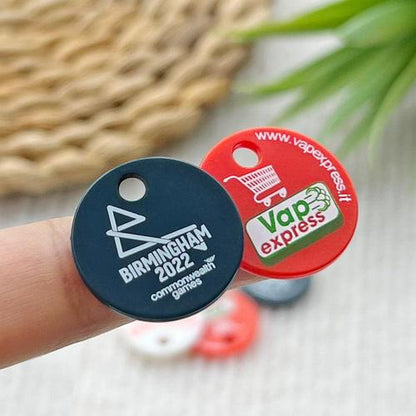 Plastic Shopping Trolley Token