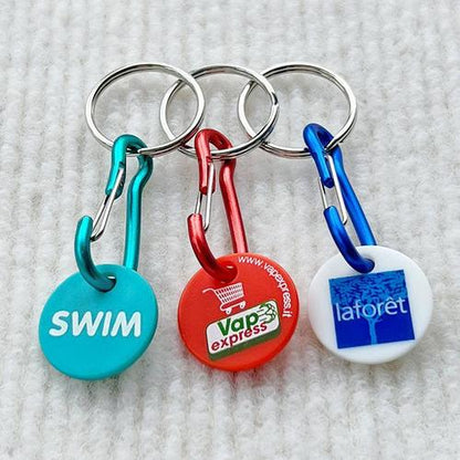 Plastic Shopping Trolley Token