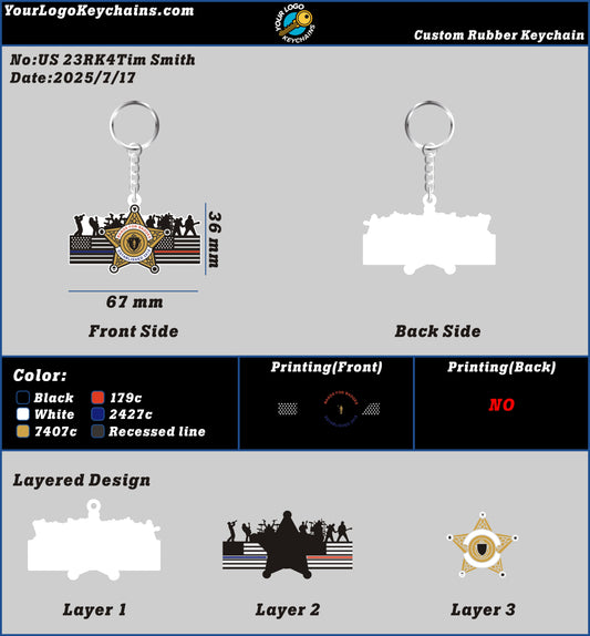 CUSTOM RUBBER KEYCHAIN-23RK4Tim Smith250716