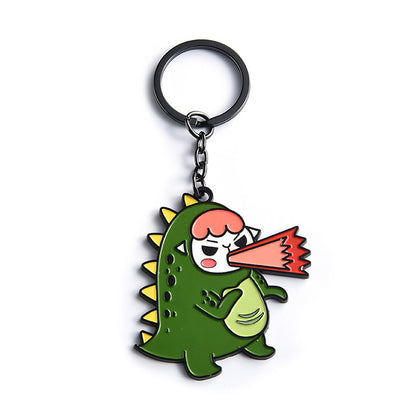 Custom Metal Keychains-Enamel