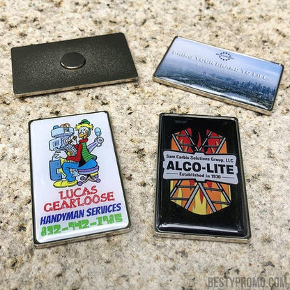 Custom Doming Fridge Magnet - Rectangle-Besty Promo