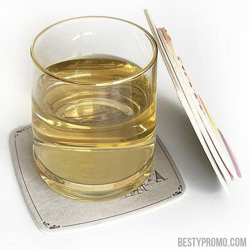 Custom Absorbent Paper Coaster-Besty Promo